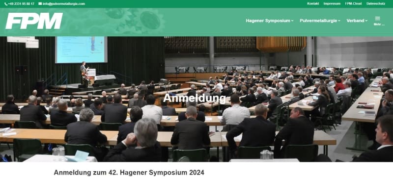 Bild von Veranstaltungen rund um Additive Fertigung: Hagener Symposium 2024
