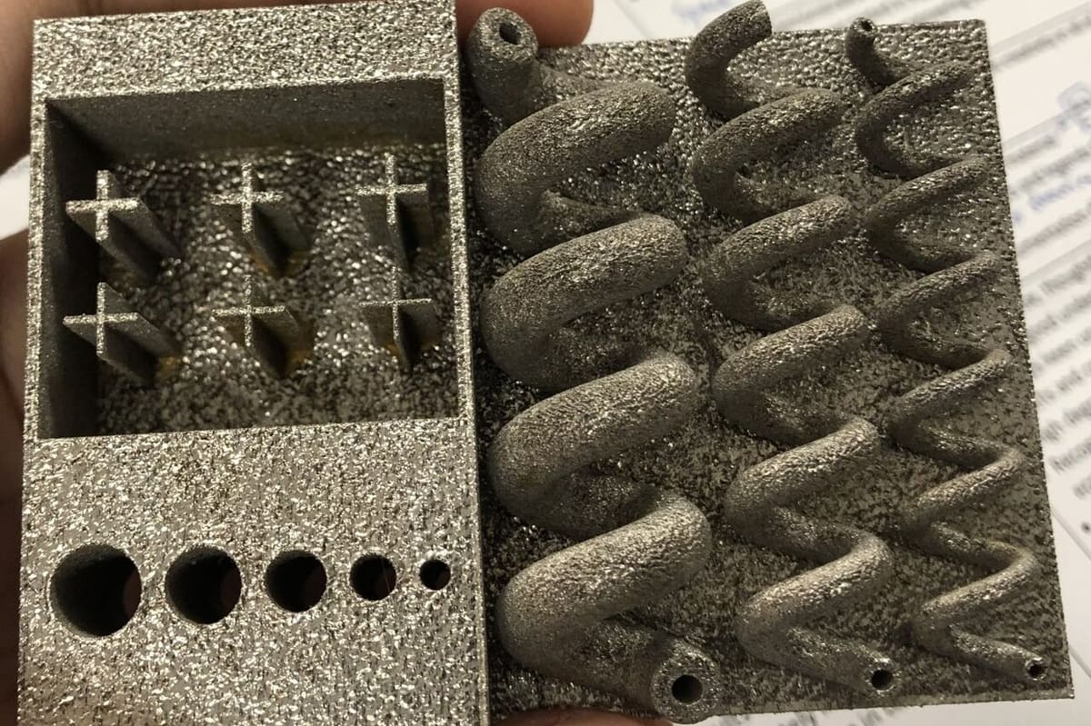 Raw SLM parts have quite a poor surface finish