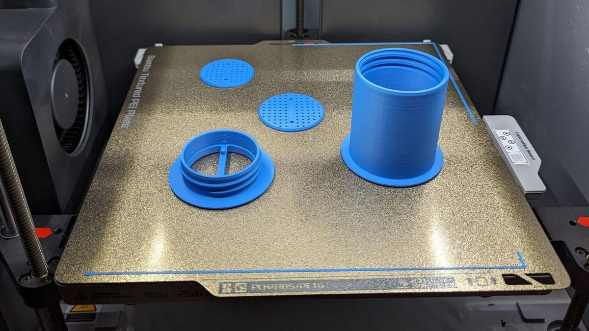 A look at the textured build plate