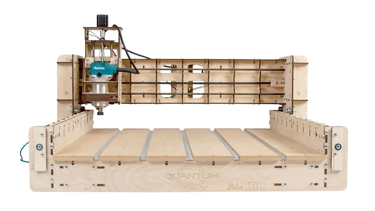This router is unique in its wood frame
