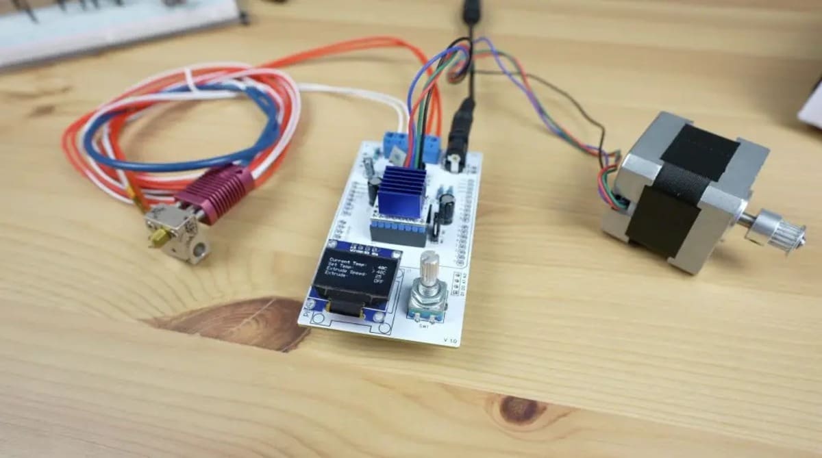 You can easily connect the hot end to the PCB to test it