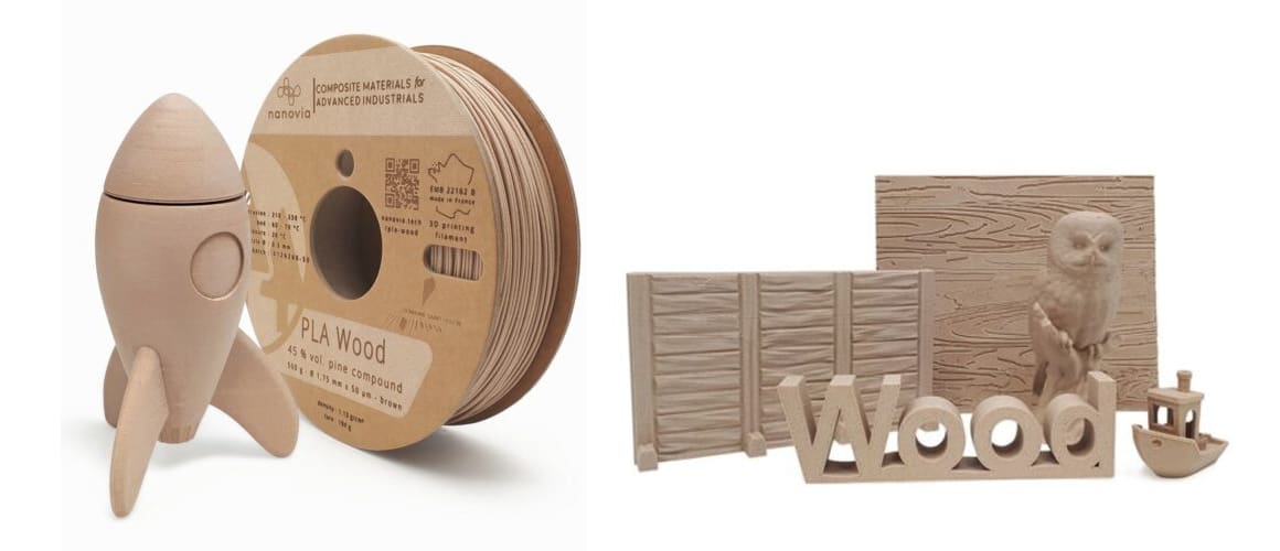 Image of: Nanovia PLA Wood