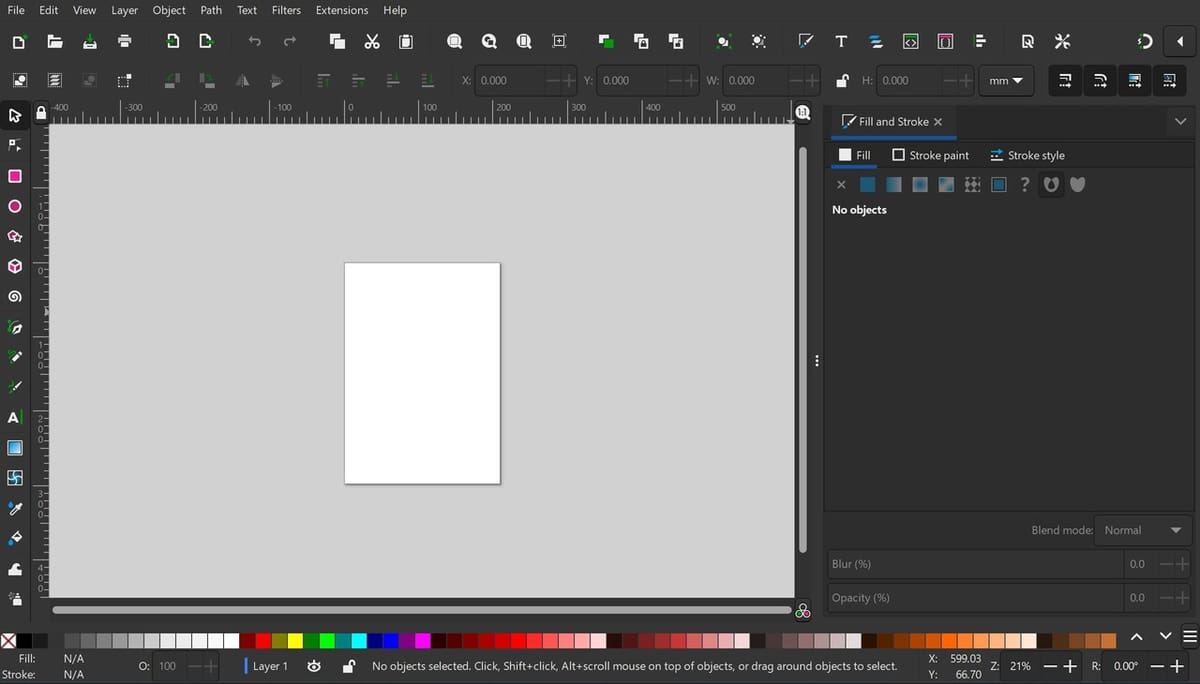 Inkscape User Interface