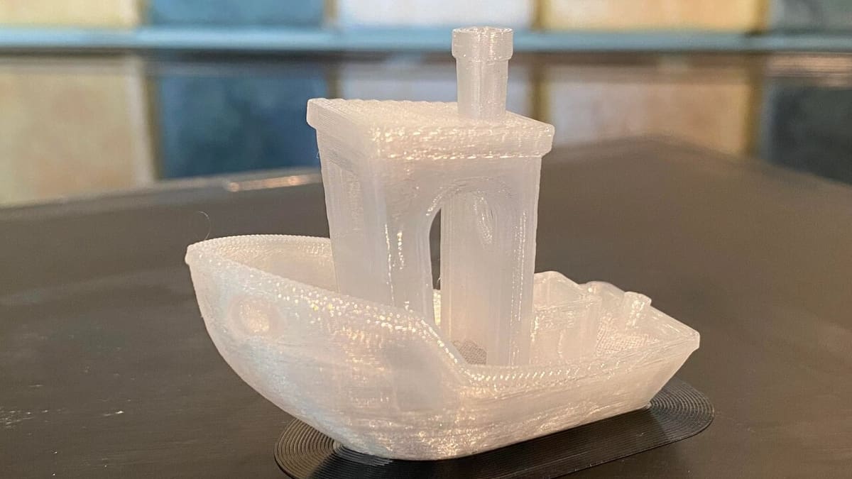 Transparent PC filament can be quite mesmerizing