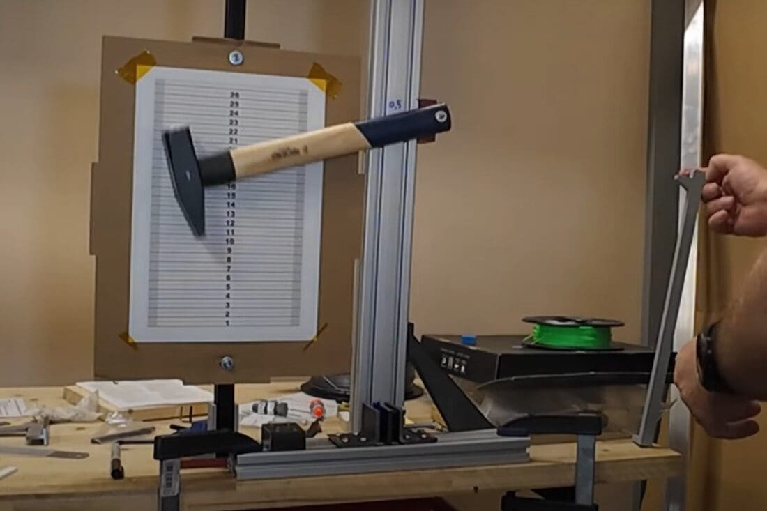 A DIY impact testing rig