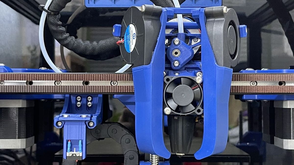 You'll want much more cooling with PLA