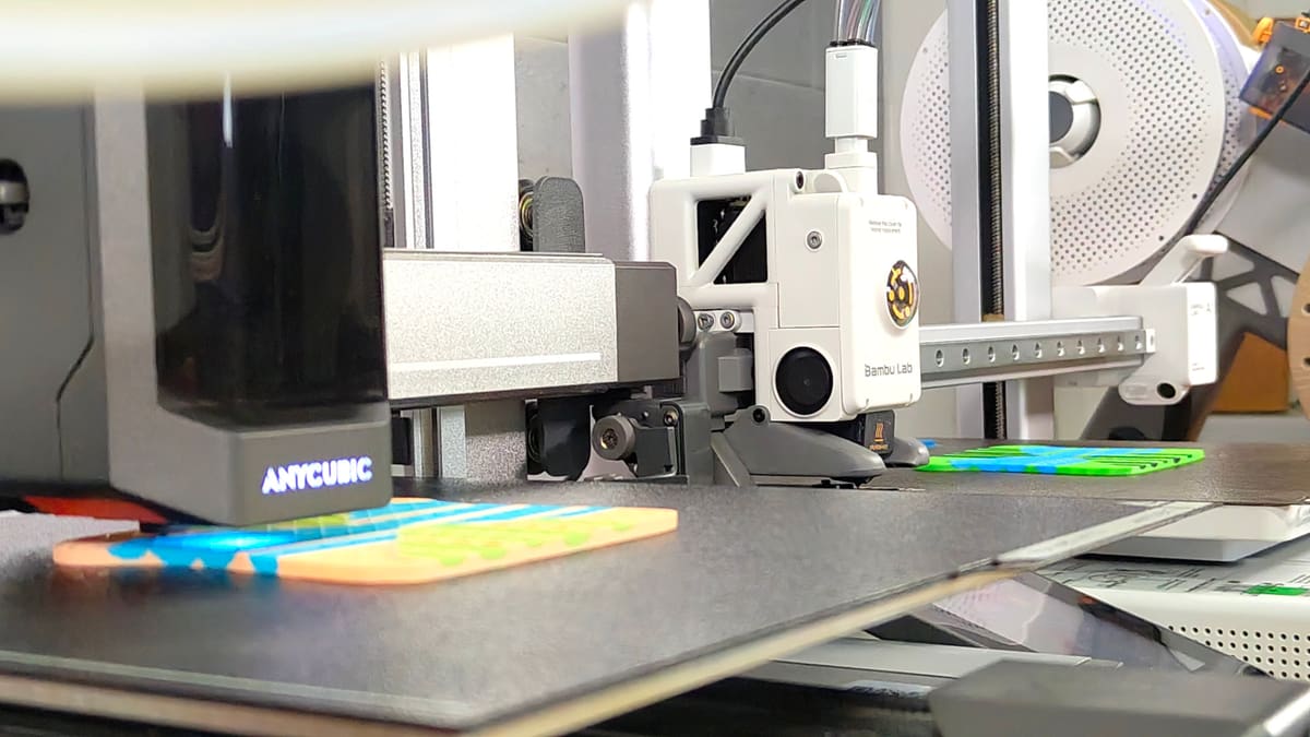 Image of Anycubic Kobra 3 Combo vs. Bambu Lab A1 Combo: Performance