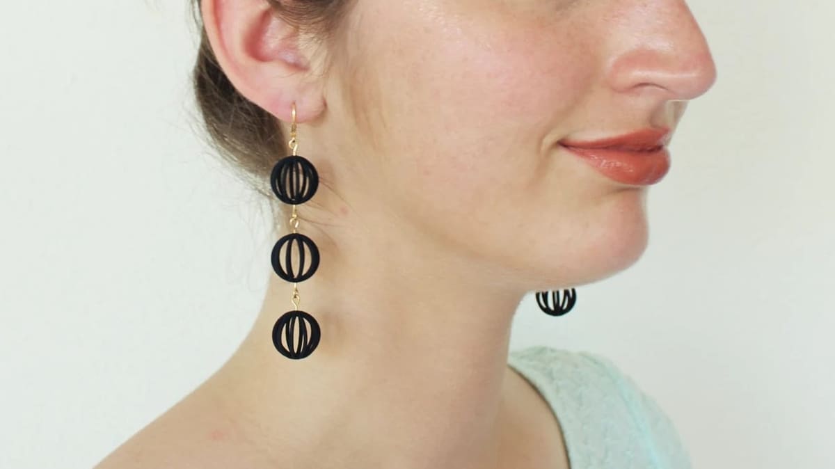 Image of: 4. Iris van Hulst Earrings