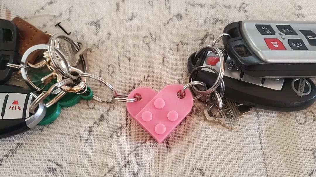 Two halves that fit, hearts that connect