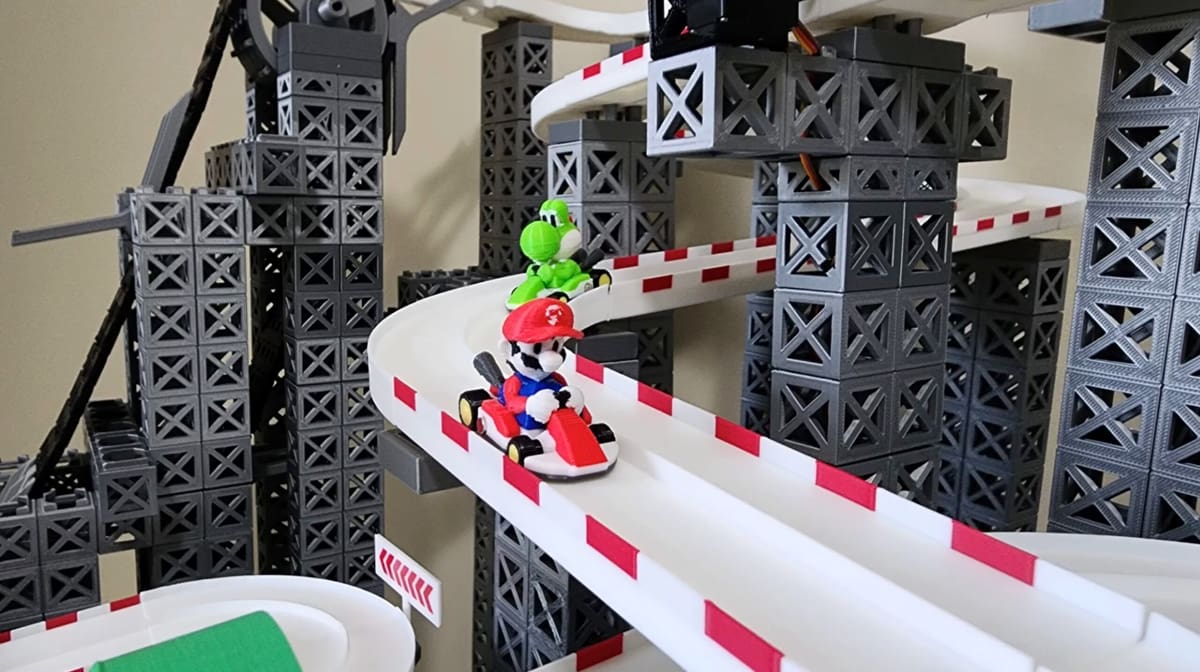 Foto de Projetos para impressora 3D: coisas para imprimir em 3D: Circuito de Mario Kart