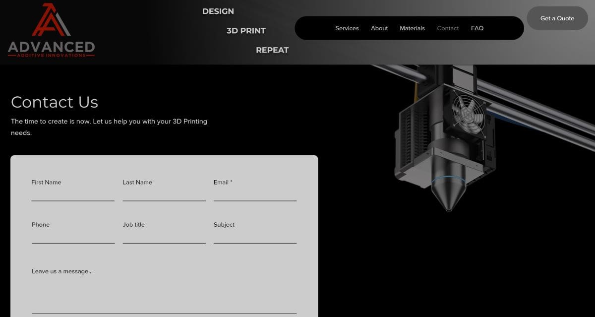 Image of: Advanced Additive Innovations