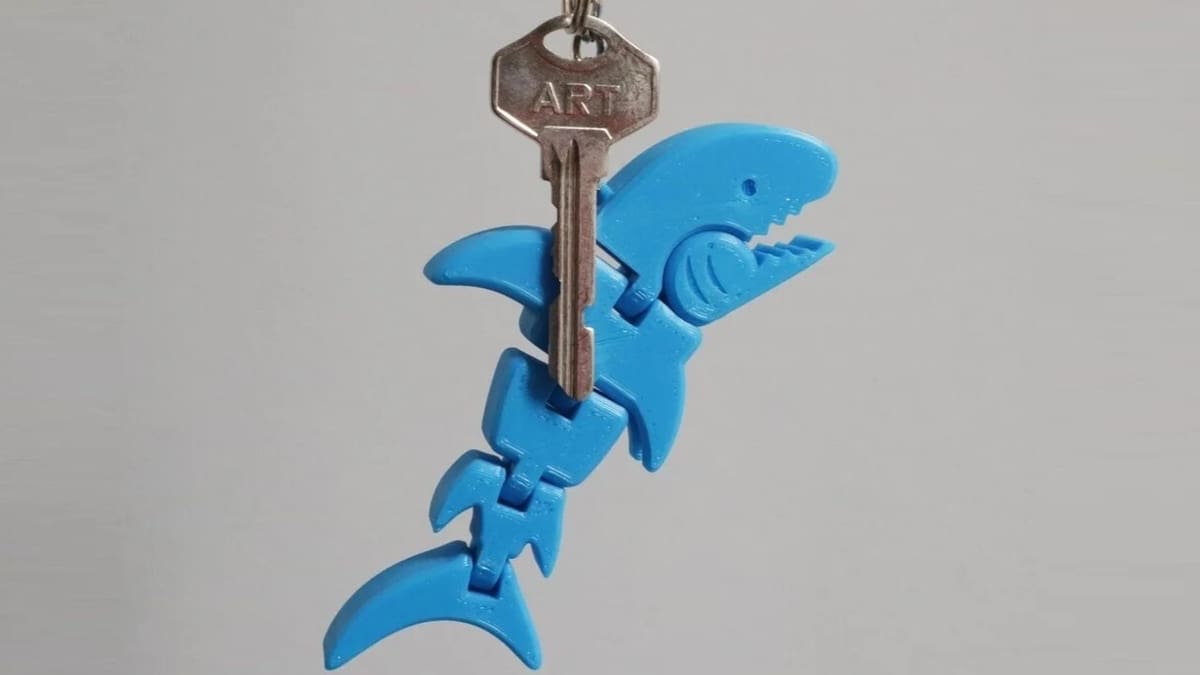 Watch him circle under your keys