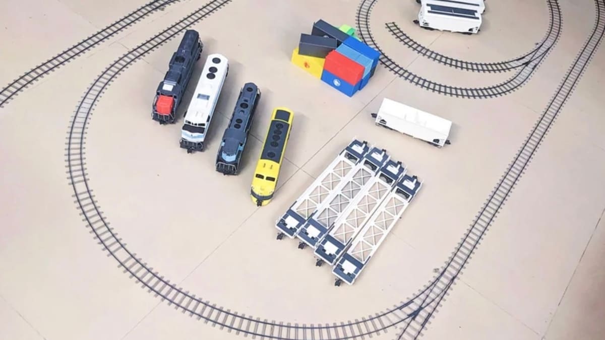 Build your dream railway from scratch!