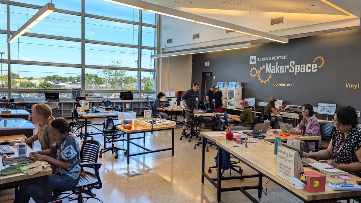 Library makerspaces have all the staff and equipment to support you