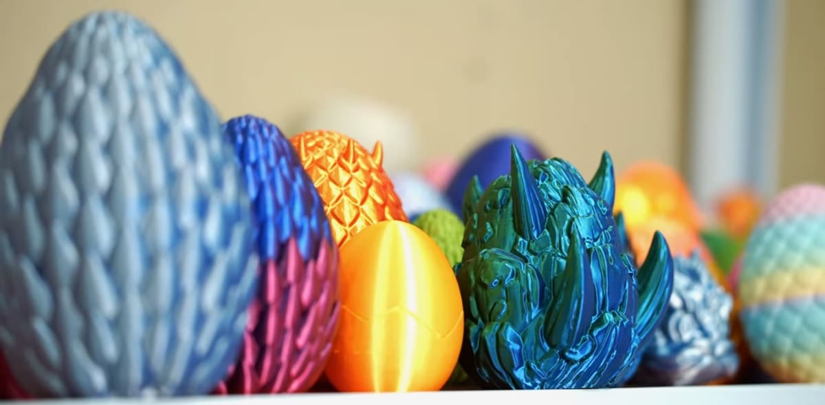 Image of China's Largest 3D Print Farm: Q. What type of products do you produce and do you have a niche or specialty?