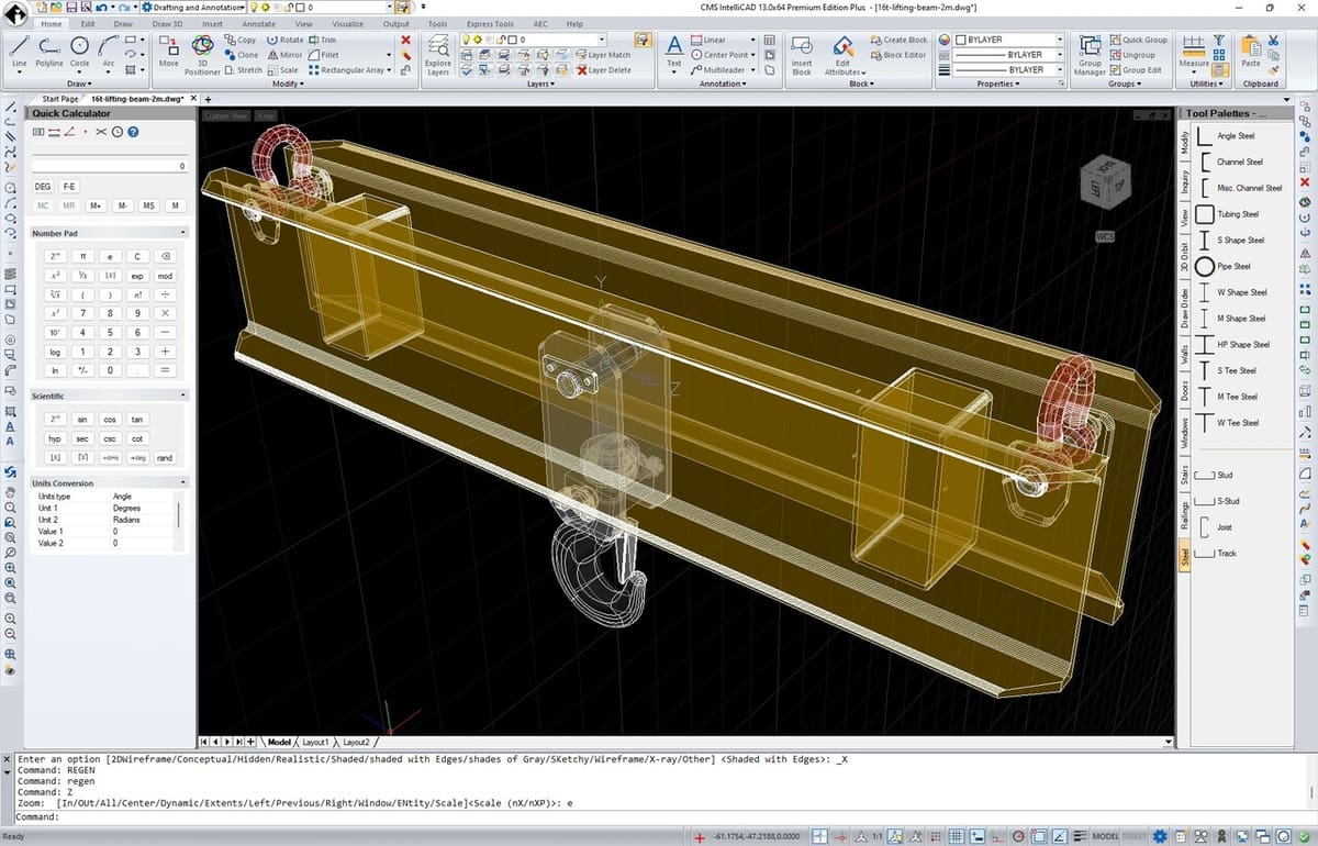 CMS IntelliCAD presents itself as a complete alternative to AutoCAD