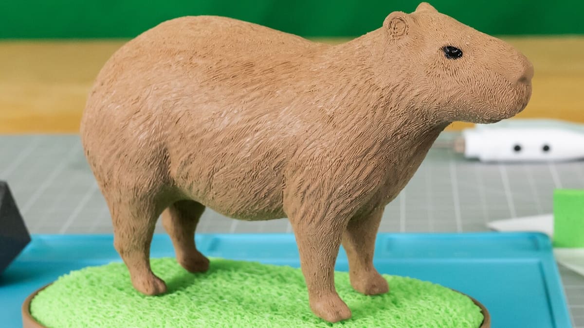 Being the largest rodent, it can also be made in parts
