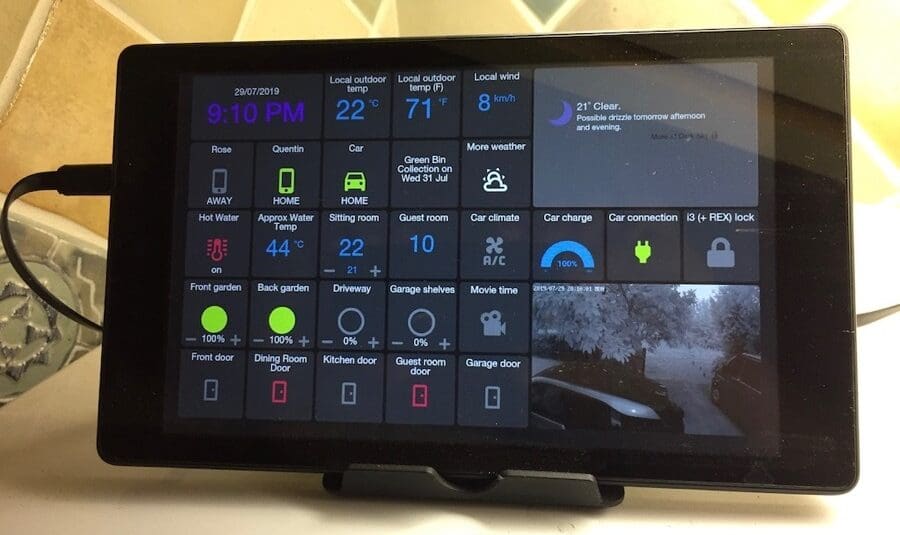 Home Assistant provides a central dashboard for your devices