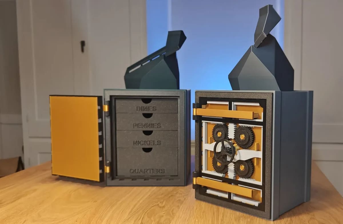 Image of Cool Things to 3D Print: Coin Sorting Vault