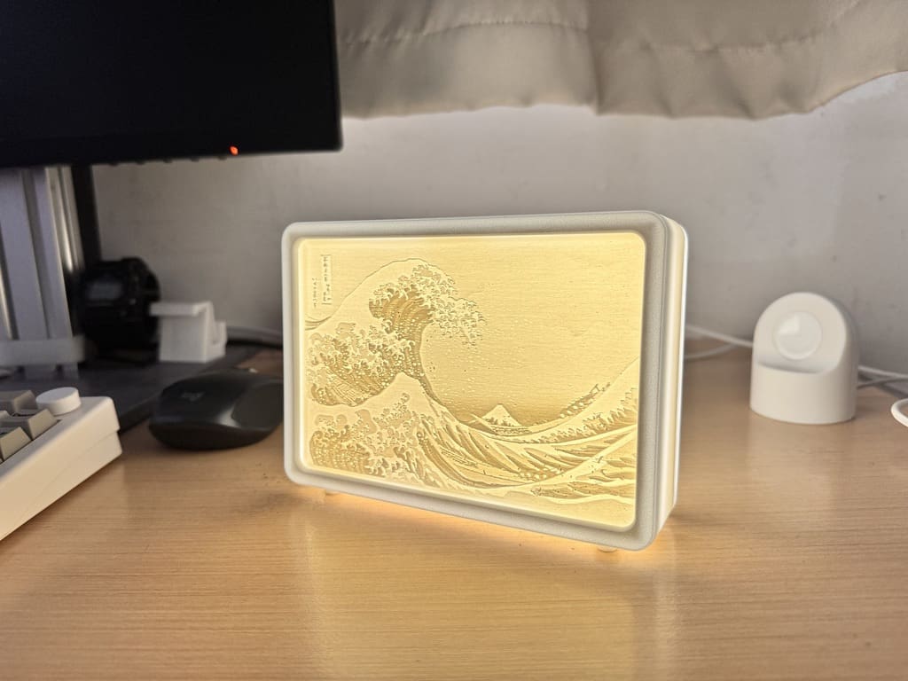 Foto de Projetos para impressora 3D: coisas para imprimir em 3D: Caixa de luz para litofanias