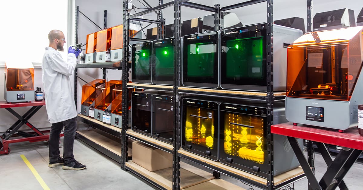 Image of Safe 3D Printer Resin: Can Resin 3D Printers Make Resin Printing Safer?