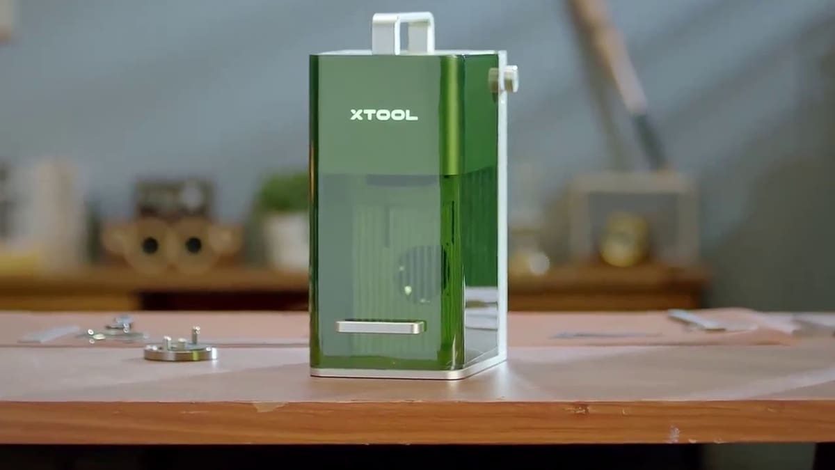 The xTool F1 is an affordable introduction to hybrid engravers