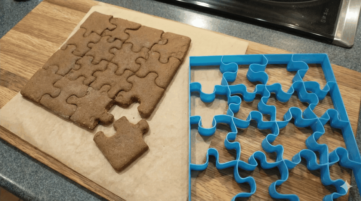 Solving this puzzle is a piece of cake… er, cookie