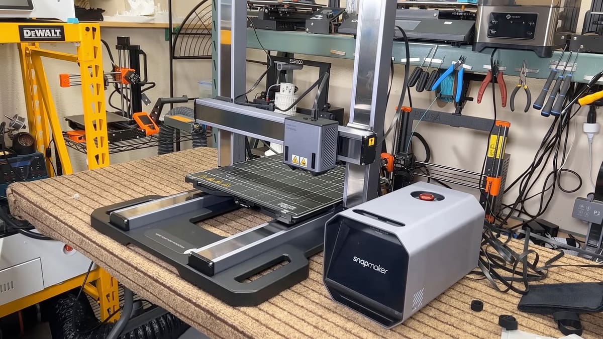 The Snapmaker Artisan: A 3-in-1 machine for 3D printing, laser engraving, and CNC milling