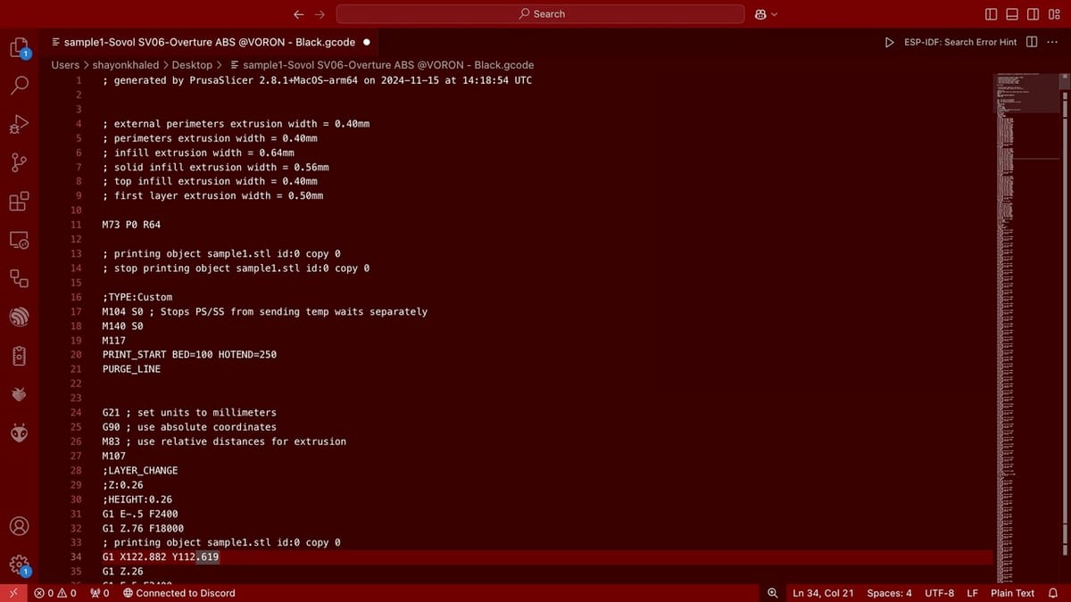 You can edit G-code using any plain-text supporting text editor of your choice