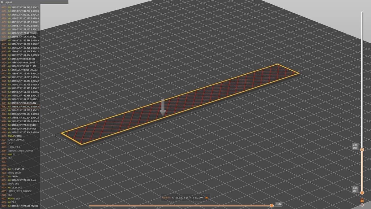 PrusaSlicer also has a built-in G-code viewer, where you can visualize the g-code