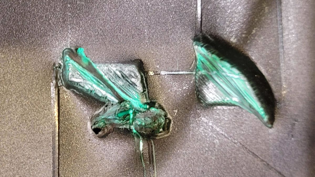 When Z offset goes horribly wrong, you get gouges like these