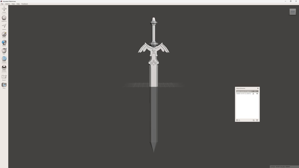 The Object Browser confirms that you now have two separate objects