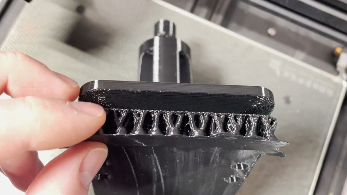 With the right settings, support removal is a breeze