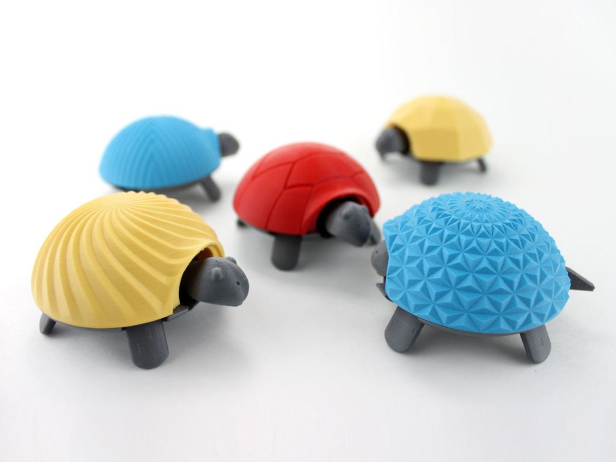Image of Daily Advent Toy 3D Prints: Squishy Turtle