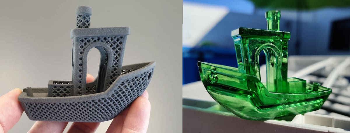 Image of SLA vs SLS 3D Printing: SLA vs. SLS: The Prints