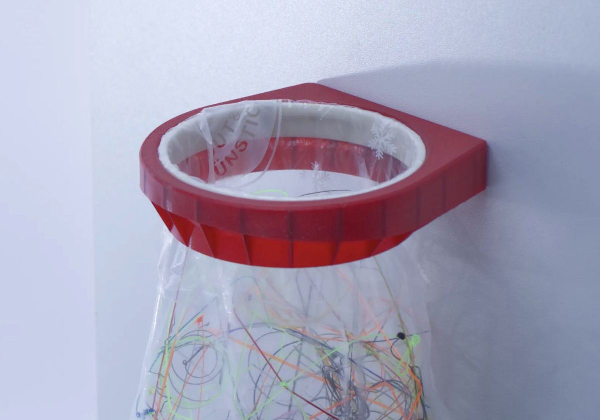 Foto de Projetos para impressora 3D: coisas para imprimir em 3D: Porta saco de resíduos