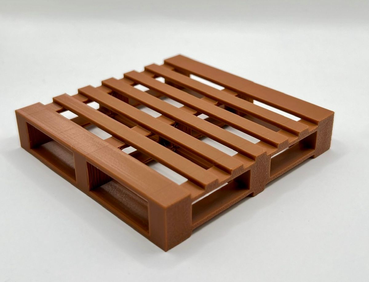 Foto de Projetos para impressora 3D: coisas para imprimir em 3D: Porta-copos em forma de palete