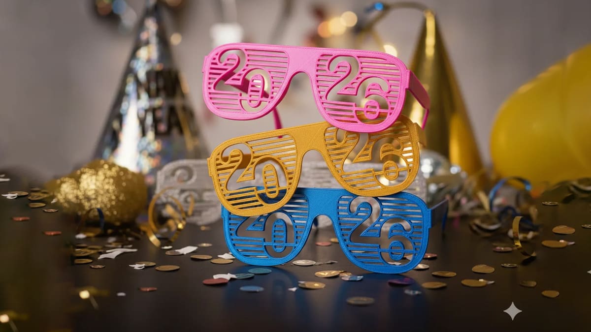 Image of: 2026 New Year Glasses