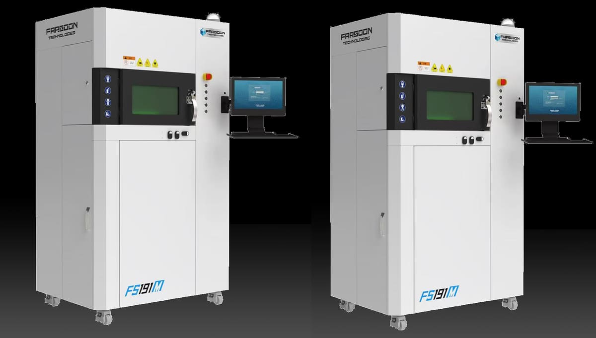 Image of New Professional 3D Printers: Farsoon's FS191M Metal LPBF