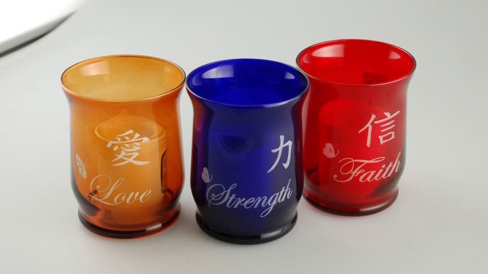 Laser etching changes the way materials interact with light