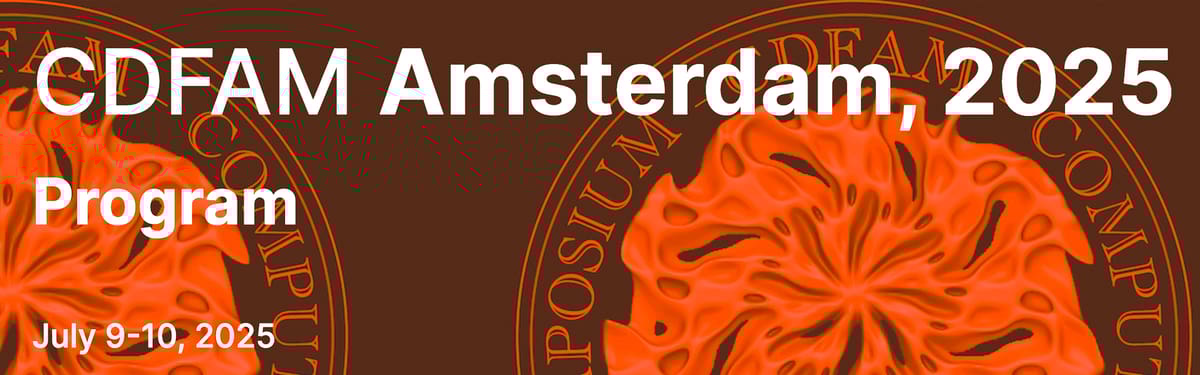 Image of 3D Printing / Additive Manufacturing Conferences: Computational Design for Additive Manufacturing (CDFAM) 2025