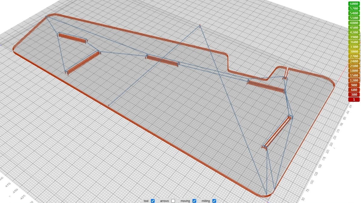 Prepare custom furniture parts for CNC cutting with Kiri:Moto
