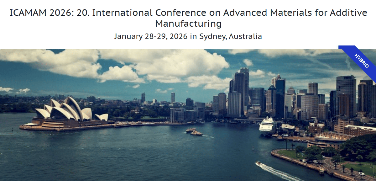 Image of 3D Printing / Additive Manufacturing Conferences: ICAMAM (International Conference on Advanced Materials for Additive Manufacturing)