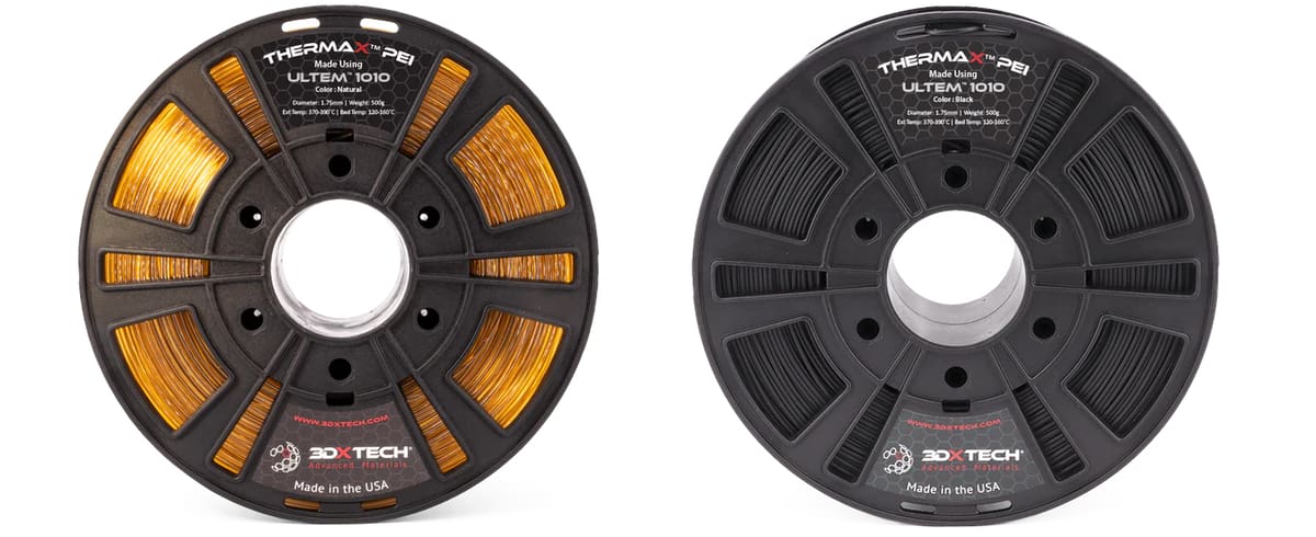 Image of Ultem (PEI) Filament Buyer’s Guide: 3DXTech ThermaX PEI 1010
