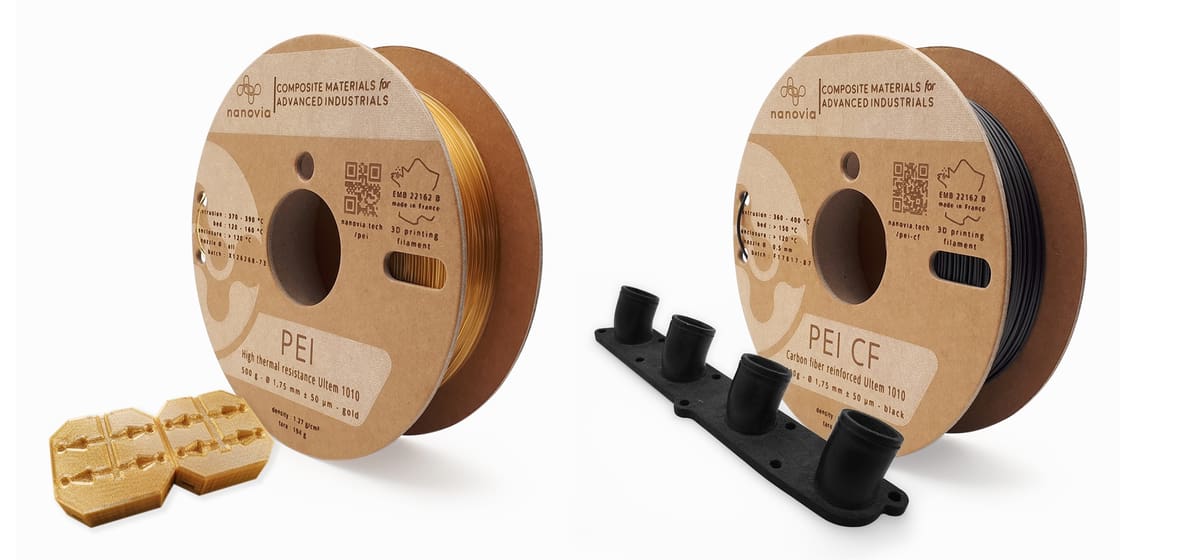 Image of Ultem (PEI) Filament Buyer’s Guide: Nanovia PEI Ultem 1010