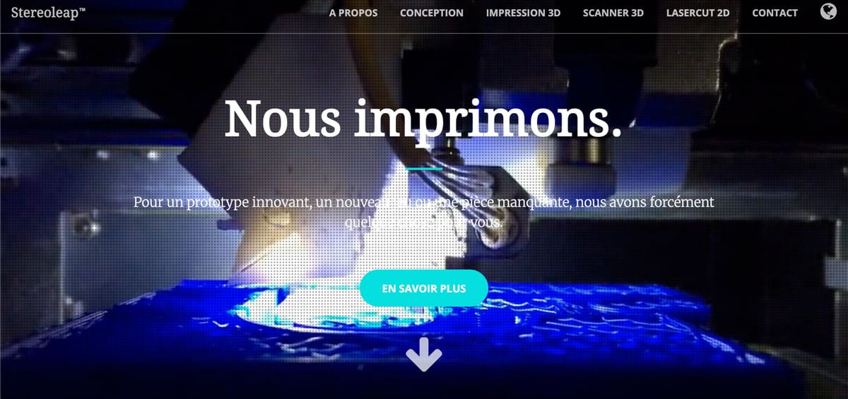 Photo de Service d’impression 3D en ligne français: Stereoleap
