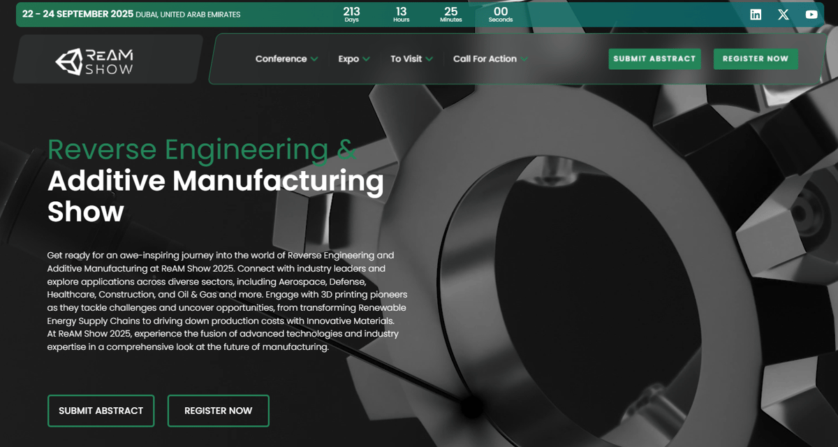 Image of 3D Printing / Additive Manufacturing Conferences: ReAM Show