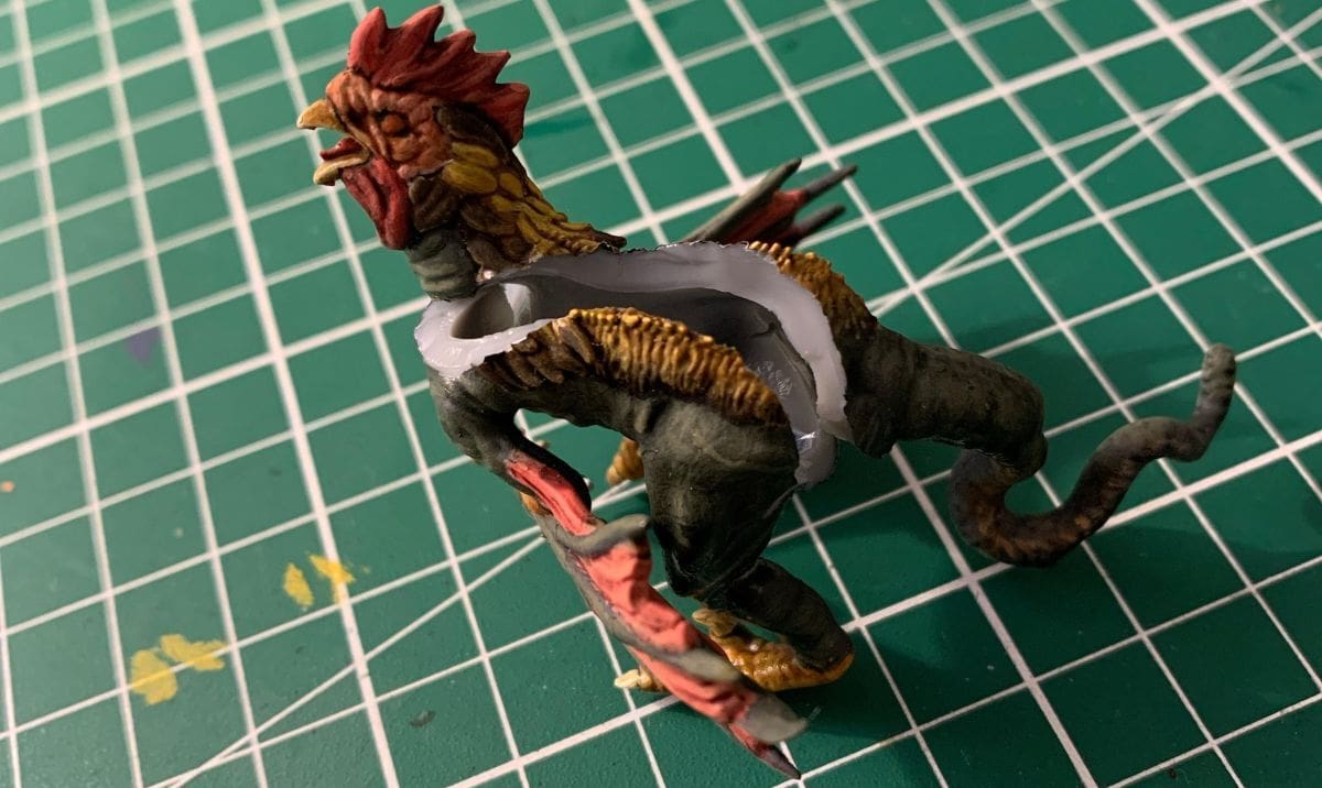 No post-processing will save you from uncured trapped resin