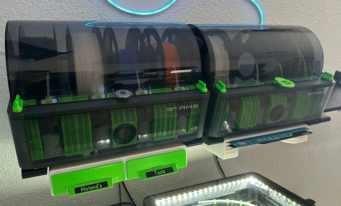 When the printer starts to make part of the room