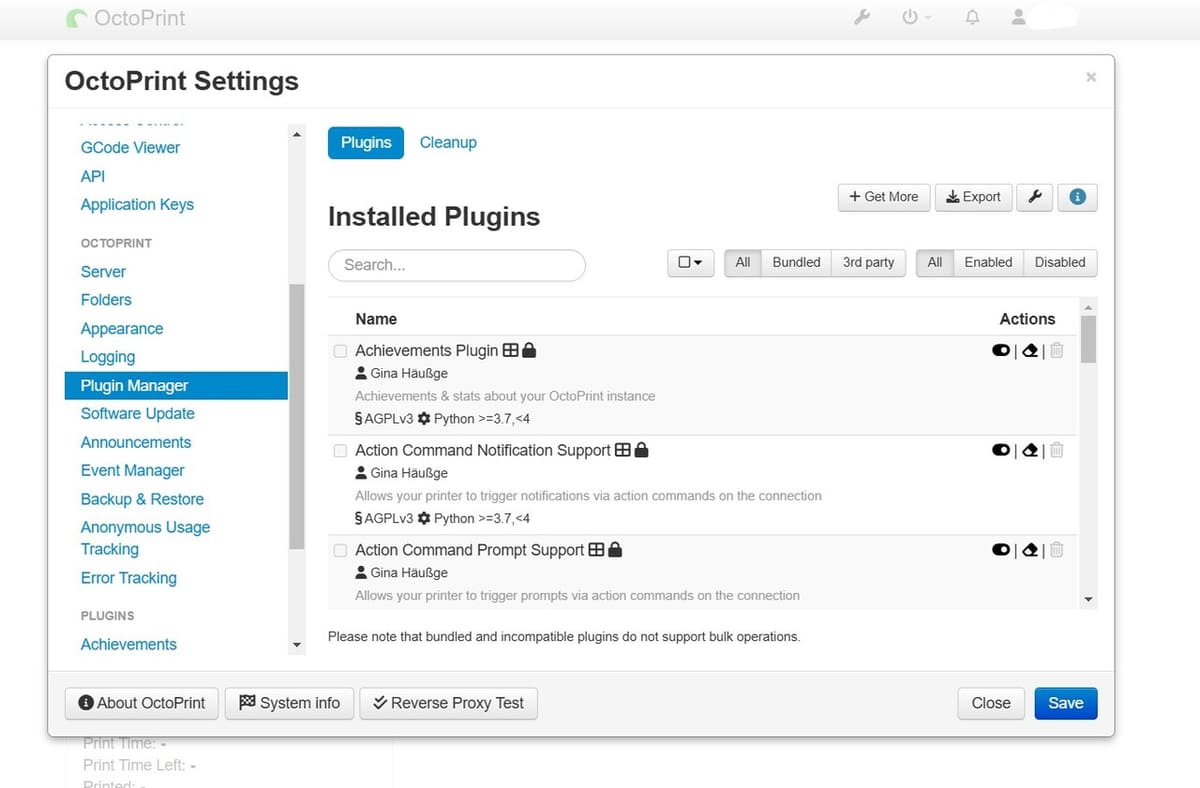 OctoPrint has a wide array of plug-ins to streamline almost anything you want to do!